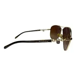 Tiffany & Co. | Accessories | Tiffany Co Brown Aviator Metal  display picture 1